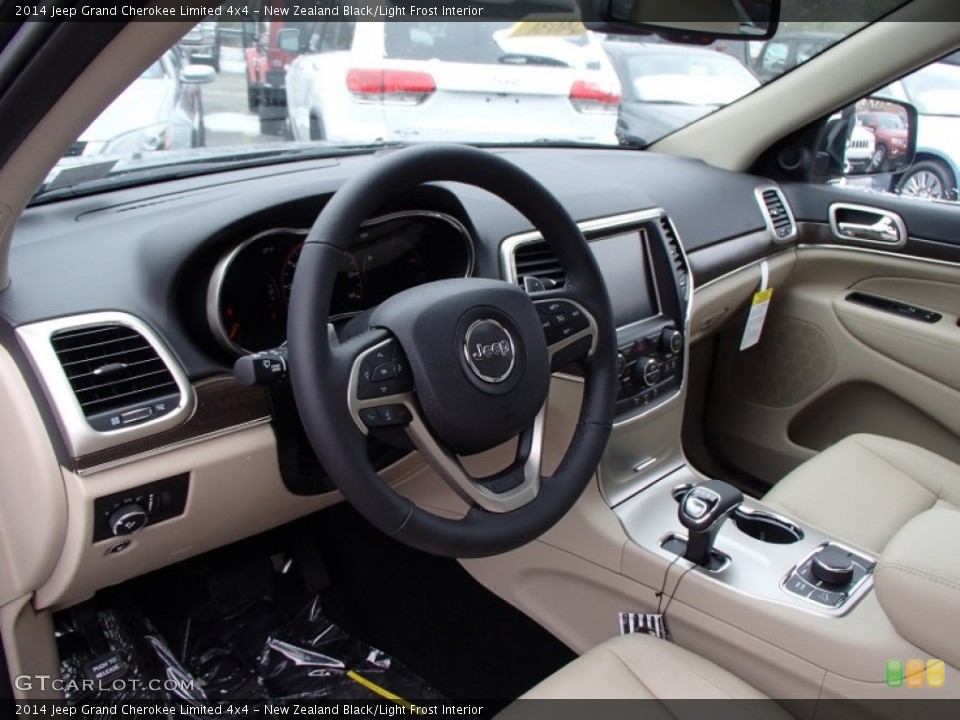 New Zealand Black/Light Frost Interior Prime Interior for the 2014 Jeep Grand Cherokee Limited 4x4 #78771979