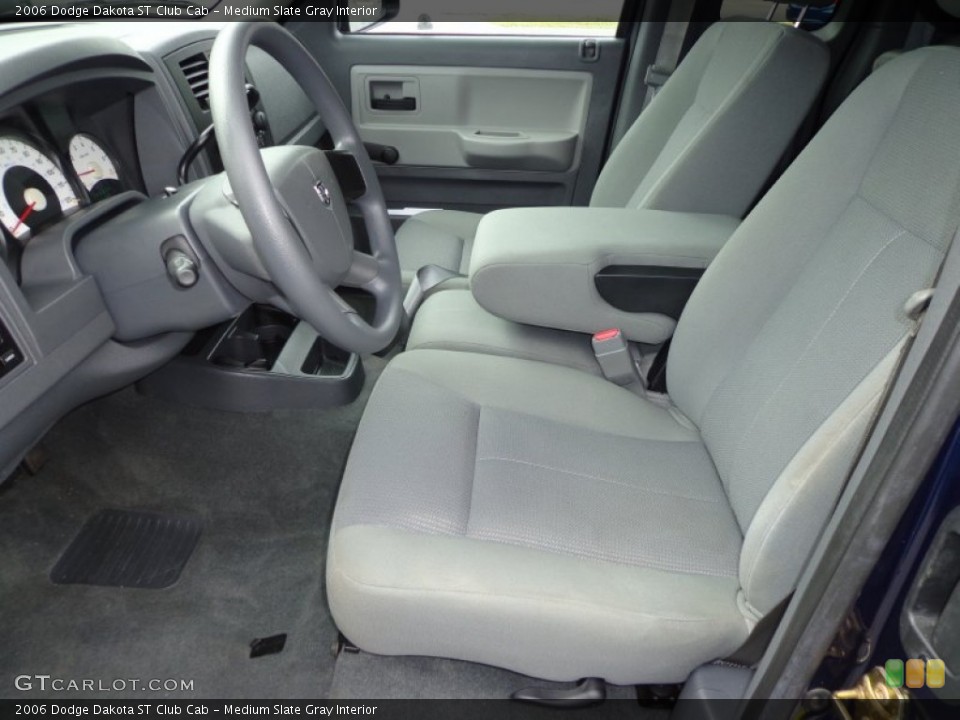 Medium Slate Gray Interior Photo for the 2006 Dodge Dakota ST Club Cab #78771983