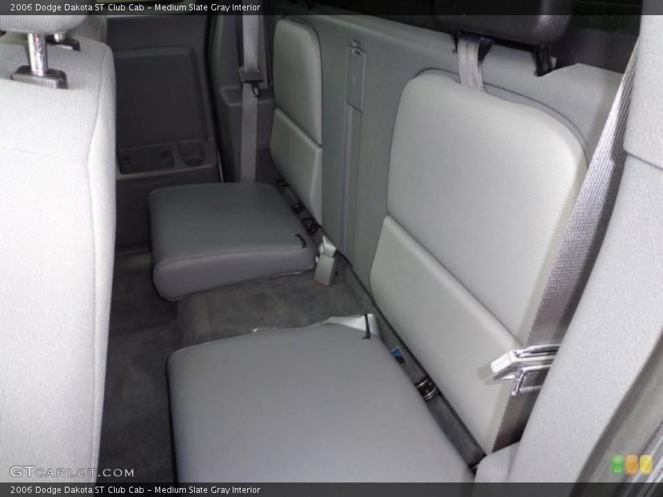 Medium Slate Gray Interior Rear Seat for the 2006 Dodge Dakota ST Club Cab #78772001