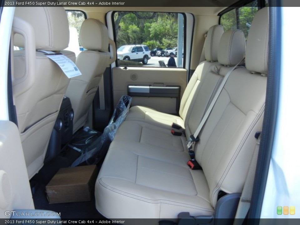 Adobe Interior Rear Seat for the 2013 Ford F450 Super Duty Lariat Crew Cab 4x4 #78772694