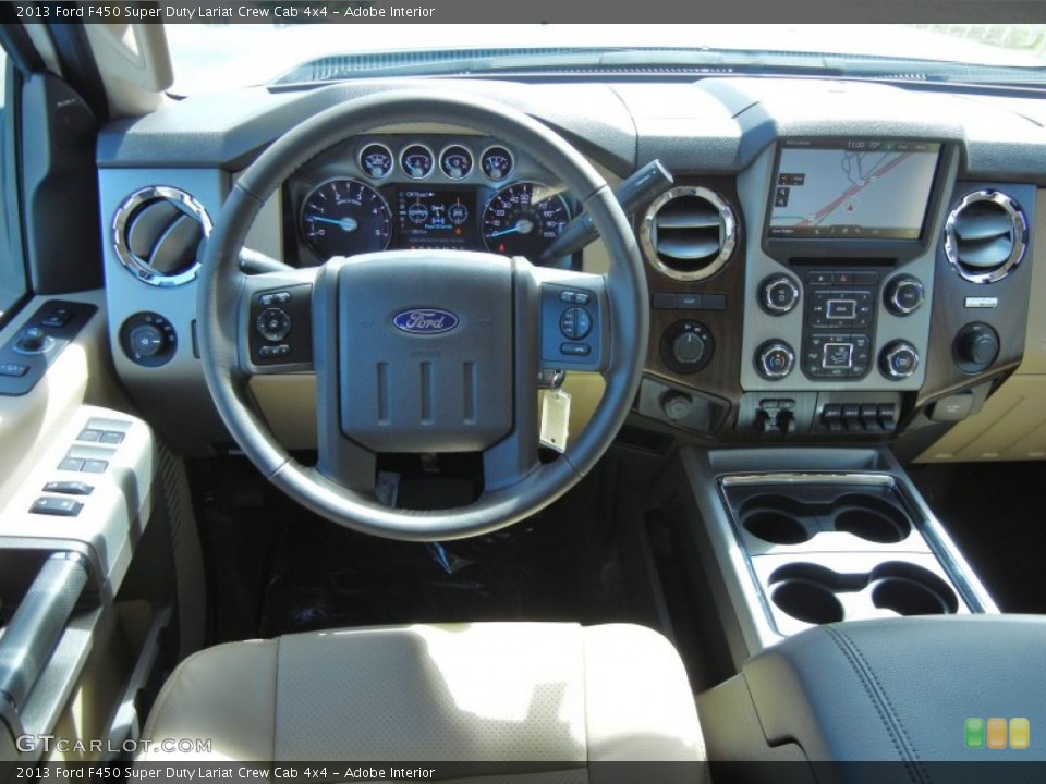 Adobe Interior Dashboard for the 2013 Ford F450 Super Duty Lariat Crew Cab 4x4 #78772738