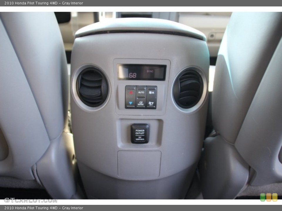 Gray Interior Controls for the 2010 Honda Pilot Touring 4WD #78773500