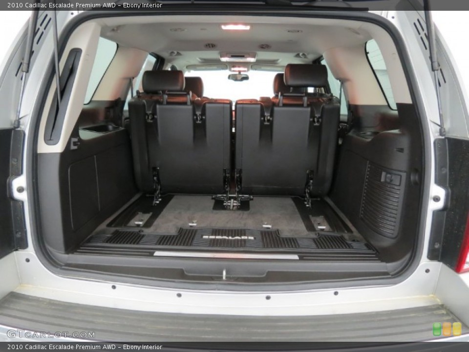 Ebony Interior Trunk for the 2010 Cadillac Escalade Premium AWD #78773509
