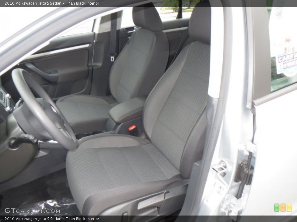 Titan Black Interior Photo for the 2010 Volkswagen Jetta S Sedan #78773820