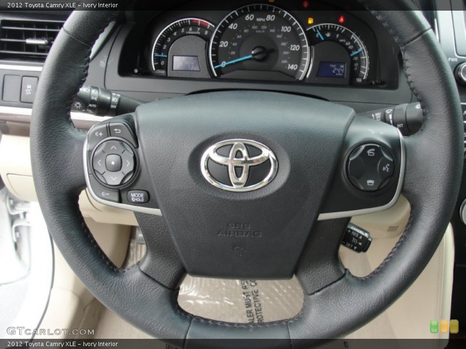 Ivory Interior Steering Wheel for the 2012 Toyota Camry XLE #78774065