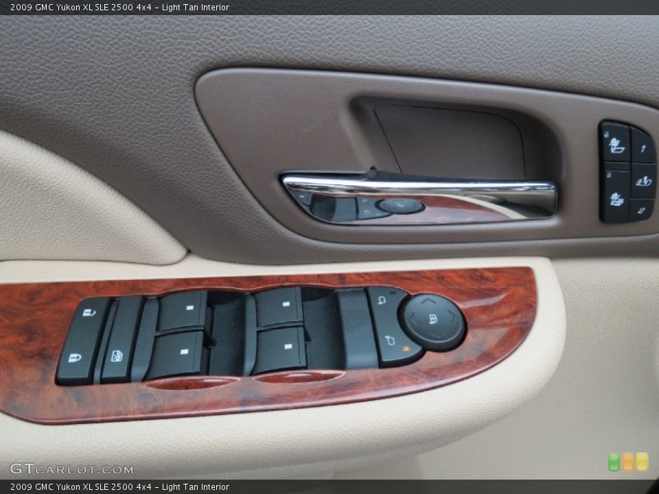 Light Tan Interior Controls for the 2009 GMC Yukon XL SLE 2500 4x4 #78774176