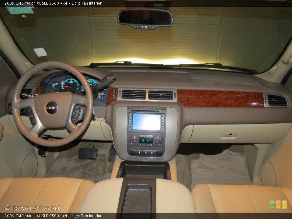 Light Tan Interior Dashboard for the 2009 GMC Yukon XL SLE 2500 4x4 #78774245