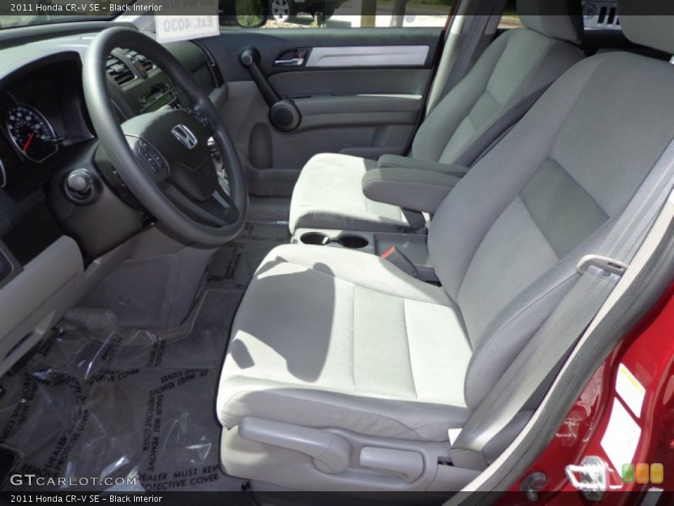Black Interior Front Seat for the 2011 Honda CR-V SE #78774328