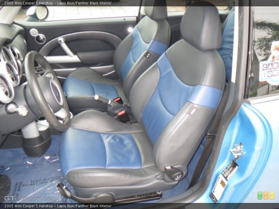 Lapis Blue/Panther Black Interior Photo for the 2005 Mini Cooper S Hardtop #78774491