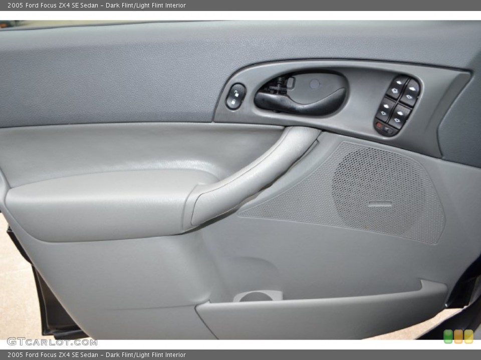 Dark Flint/Light Flint Interior Door Panel for the 2005 Ford Focus ZX4 SE Sedan #78775514