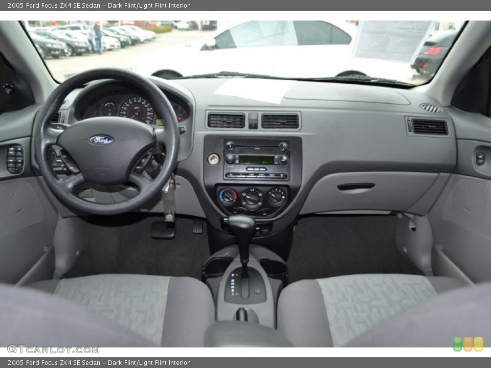 Dark Flint/Light Flint Interior Dashboard for the 2005 Ford Focus ZX4 SE Sedan #78775535
