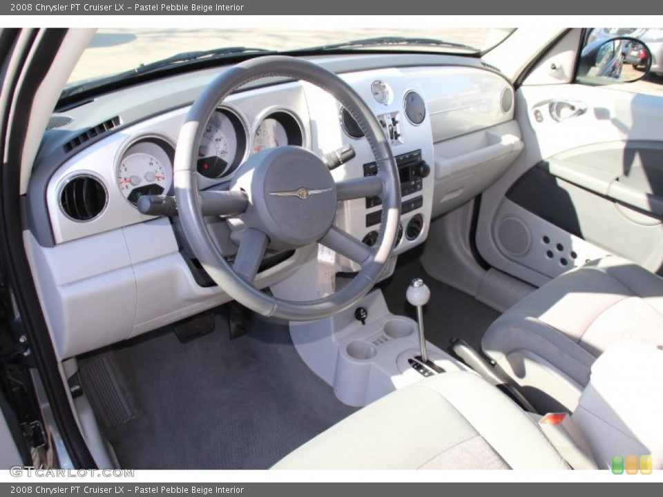 Pastel Pebble Beige 2008 Chrysler PT Cruiser Interiors