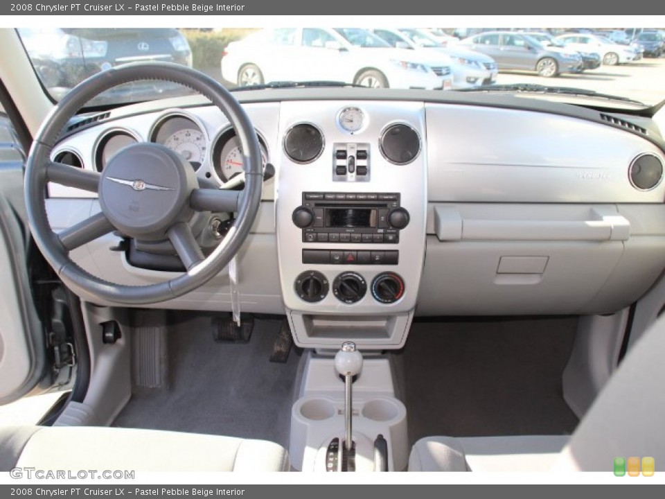 Pastel Pebble Beige Interior Dashboard for the 2008 Chrysler PT Cruiser LX #78776333