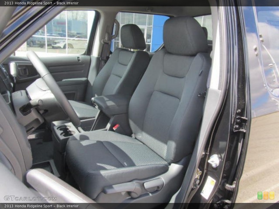 Black Interior Front Seat for the 2013 Honda Ridgeline Sport #78776555