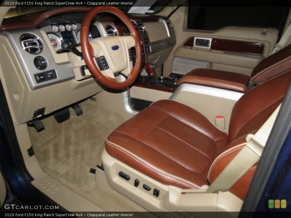 Chapparal Leather 2010 Ford F150 Interiors