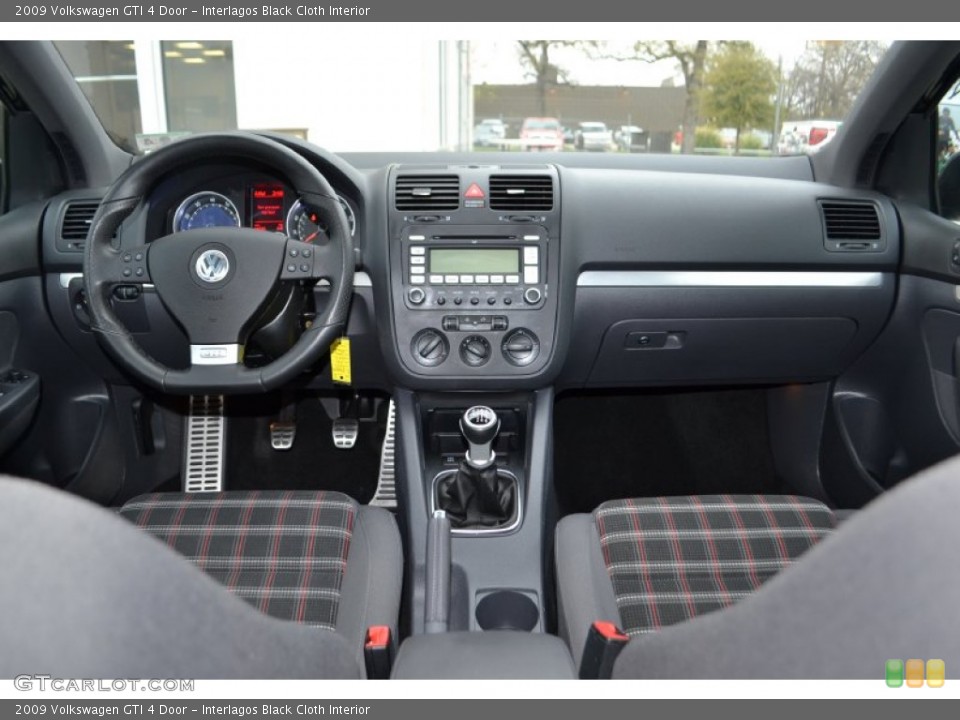 Interlagos Black Cloth Interior Dashboard for the 2009 Volkswagen GTI 4 Door #78777866