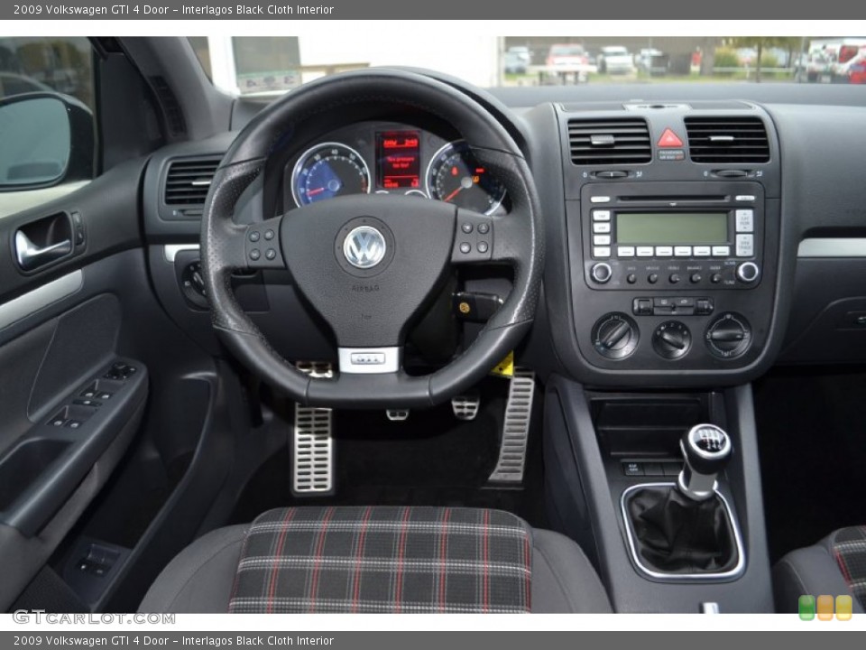 Interlagos Black Cloth Interior Dashboard for the 2009 Volkswagen GTI 4 Door #78777881