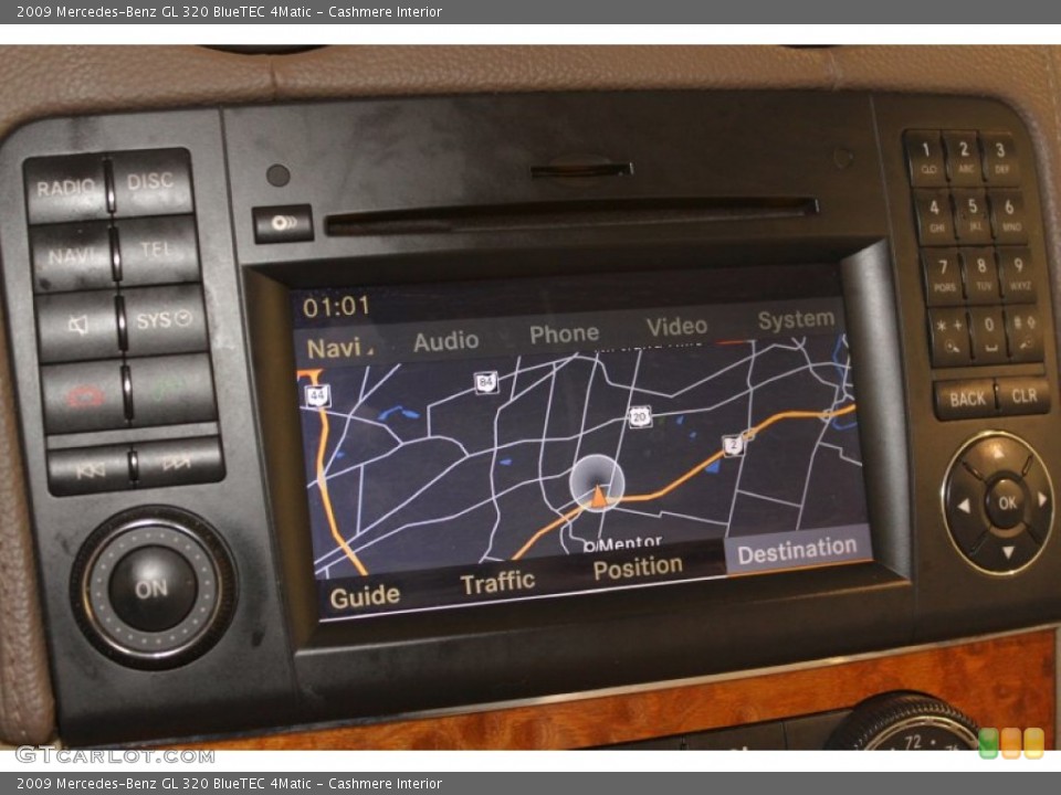 Cashmere Interior Navigation for the 2009 Mercedes-Benz GL 320 BlueTEC 4Matic #78778010