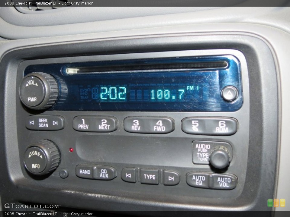 Light Gray Interior Audio System for the 2008 Chevrolet TrailBlazer LT #78778373