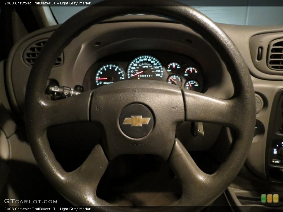 Light Gray Interior Steering Wheel for the 2008 Chevrolet TrailBlazer LT #78778430