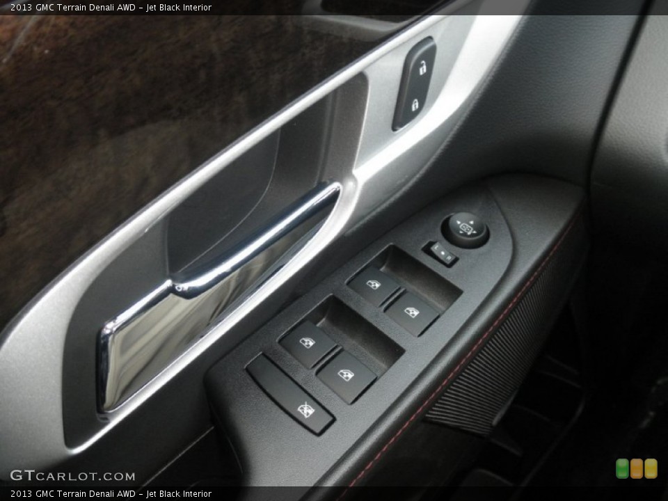 Jet Black Interior Controls for the 2013 GMC Terrain Denali AWD #78778657