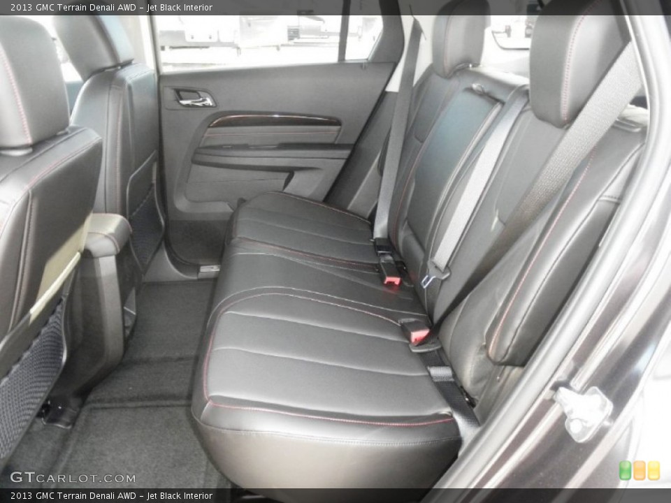Jet Black Interior Rear Seat for the 2013 GMC Terrain Denali AWD #78778736