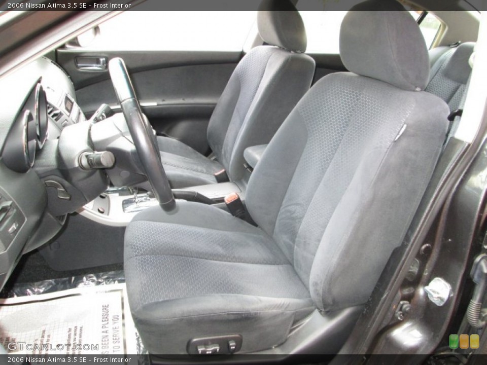 Frost Interior Front Seat for the 2006 Nissan Altima 3.5 SE #78779858