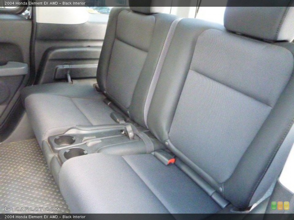 Black Interior Rear Seat for the 2004 Honda Element EX AWD #78781771