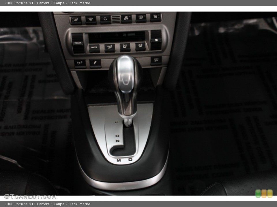 Black Interior Transmission for the 2008 Porsche 911 Carrera S Coupe #78782298