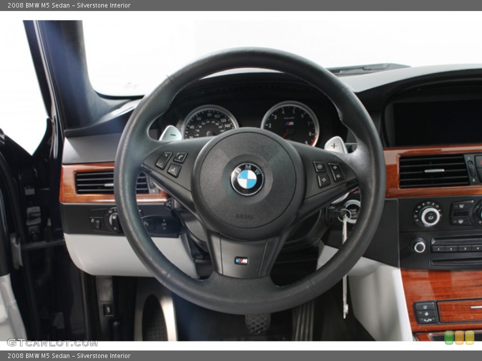 Silverstone Interior Steering Wheel for the 2008 BMW M5 Sedan #78782911