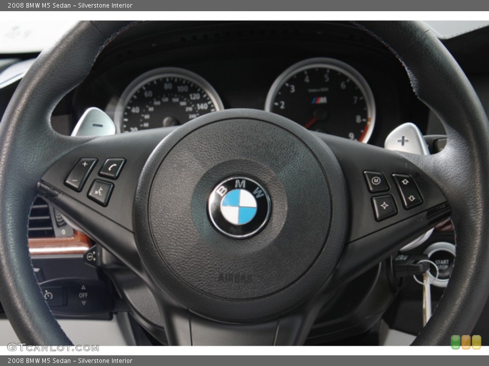 Silverstone Interior Steering Wheel for the 2008 BMW M5 Sedan #78782933