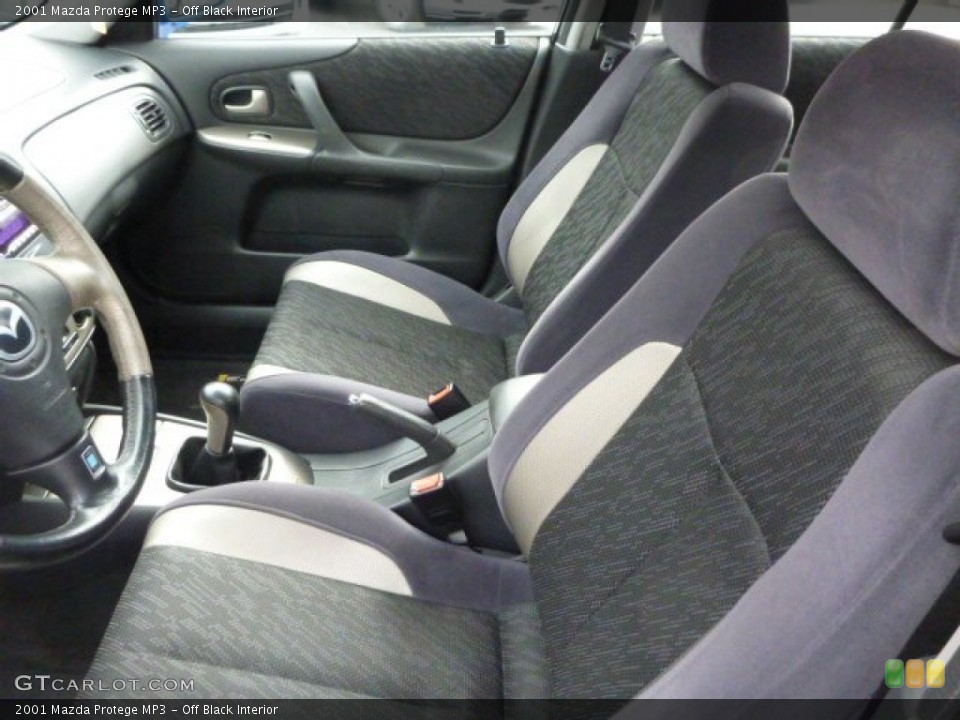 Off Black Interior Photo for the 2001 Mazda Protege MP3 #78783290