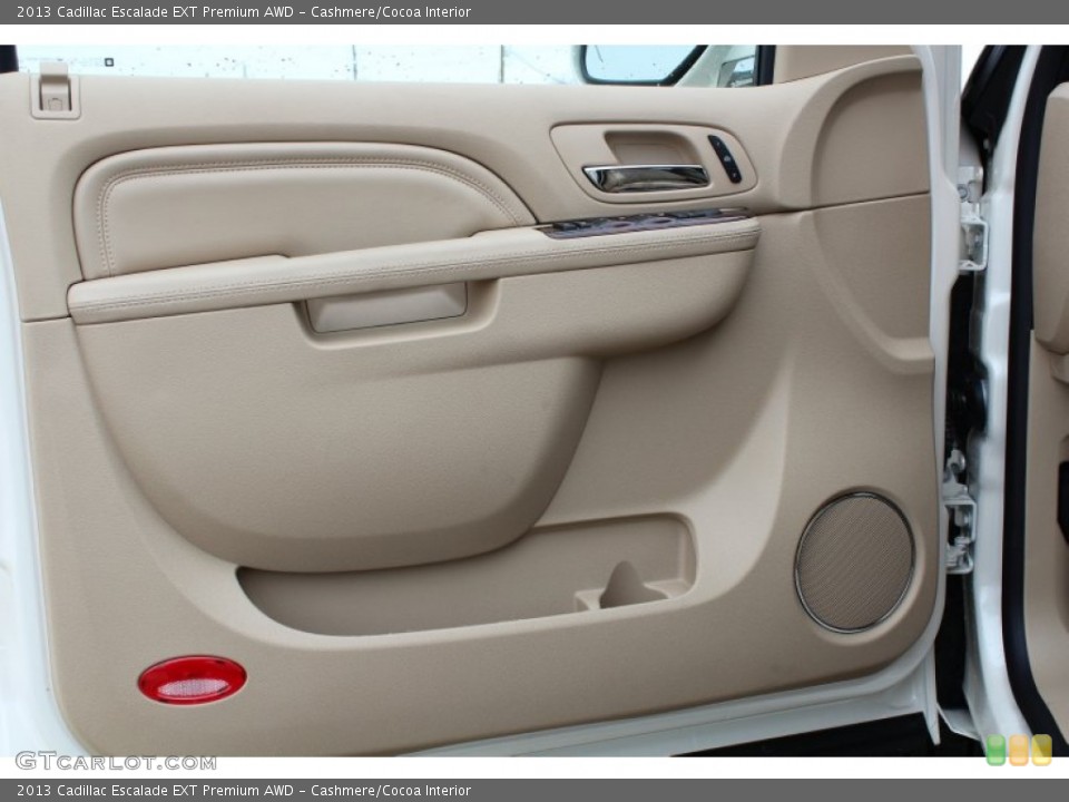 Cashmere/Cocoa Interior Door Panel for the 2013 Cadillac Escalade EXT Premium AWD #78783383
