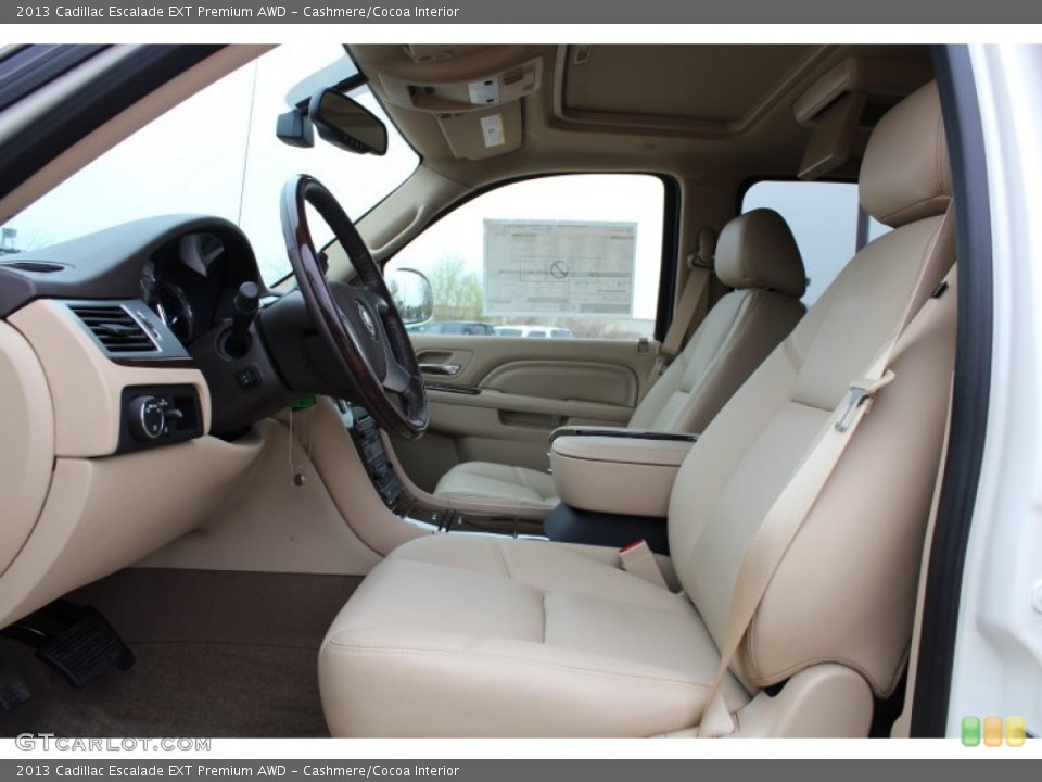 Cashmere/Cocoa Interior Photo for the 2013 Cadillac Escalade EXT Premium AWD #78783402