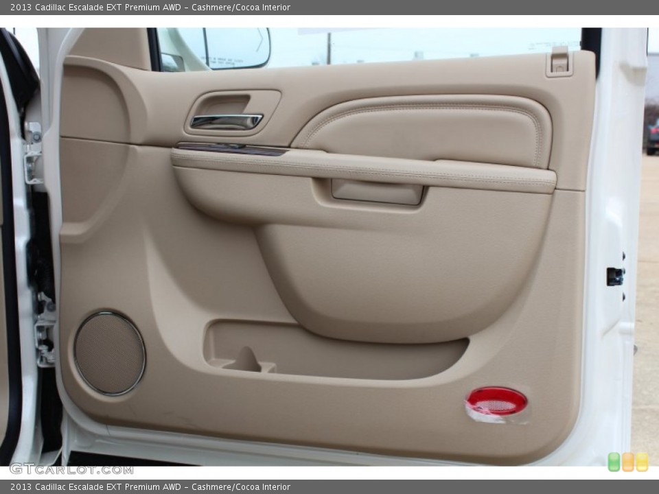 Cashmere/Cocoa Interior Door Panel for the 2013 Cadillac Escalade EXT Premium AWD #78783423