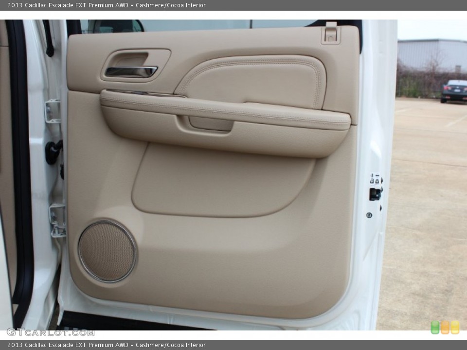 Cashmere/Cocoa Interior Door Panel for the 2013 Cadillac Escalade EXT Premium AWD #78783500
