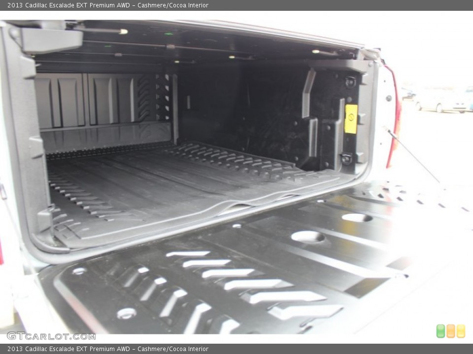 Cashmere/Cocoa Interior Trunk for the 2013 Cadillac Escalade EXT Premium AWD #78783565