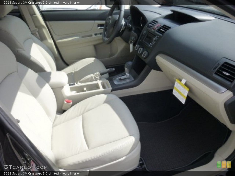 Ivory Interior Photo for the 2013 Subaru XV Crosstrek 2.0 Limited #78783752