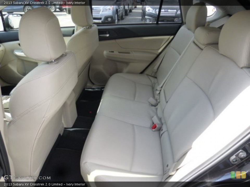 Ivory Interior Rear Seat for the 2013 Subaru XV Crosstrek 2.0 Limited #78783827