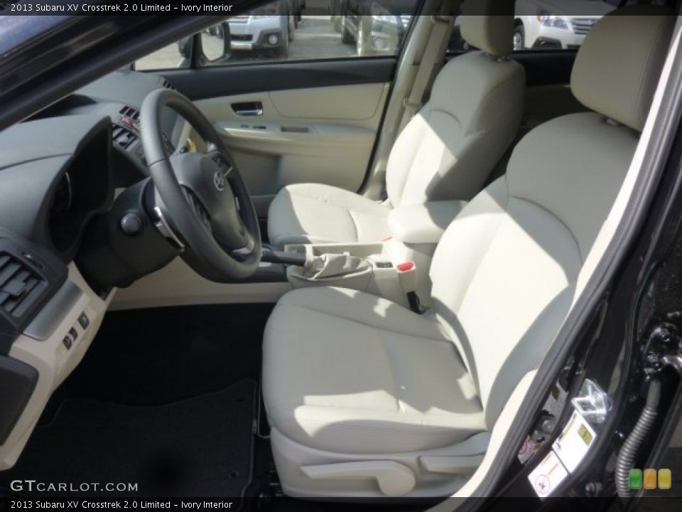 Ivory Interior Photo for the 2013 Subaru XV Crosstrek 2.0 Limited #78783866