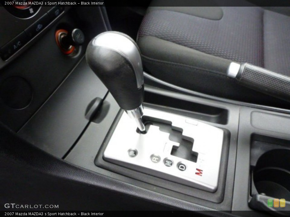Black Interior Transmission for the 2007 Mazda MAZDA3 s Sport Hatchback #78784541