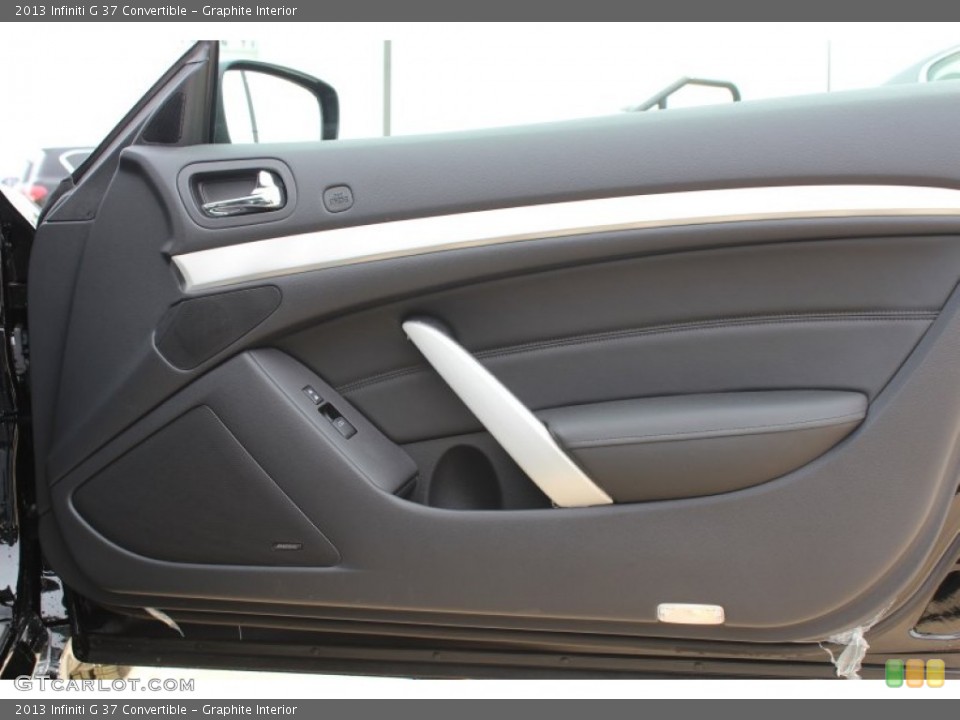 Graphite Interior Door Panel for the 2013 Infiniti G 37 Convertible #78784997