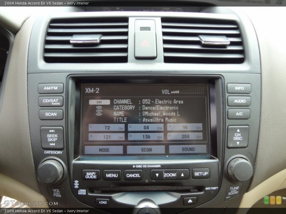 Ivory Interior Controls for the 2004 Honda Accord EX V6 Sedan #78785753