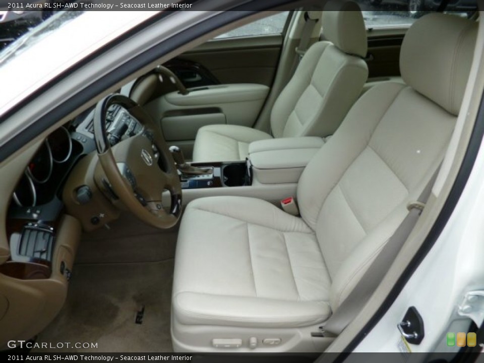 Seacoast Leather Interior Photo for the 2011 Acura RL SH-AWD Technology #78786212