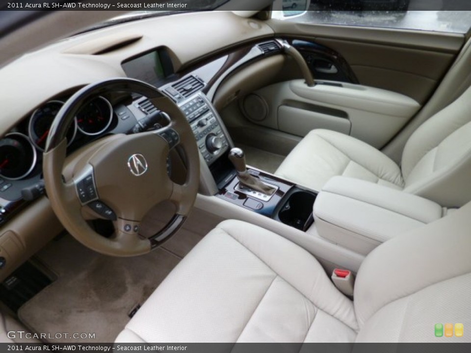 Seacoast Leather Interior Prime Interior for the 2011 Acura RL SH-AWD Technology #78786233