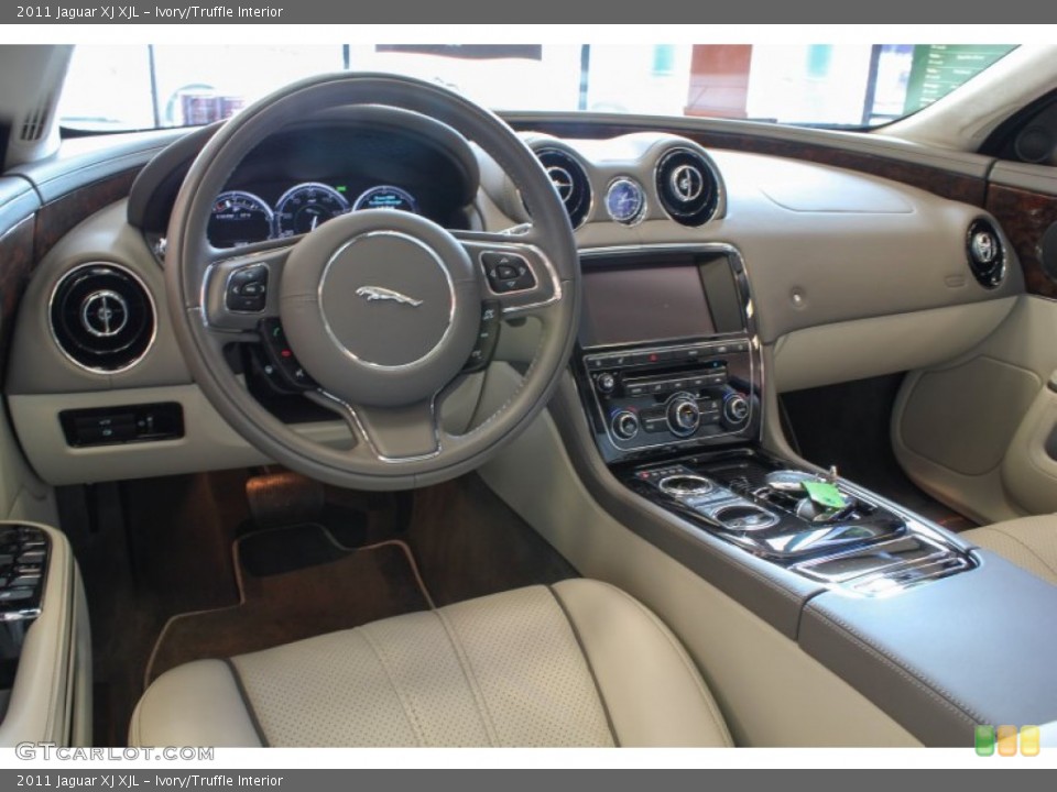Ivory/Truffle Interior Dashboard for the 2011 Jaguar XJ XJL #78786331