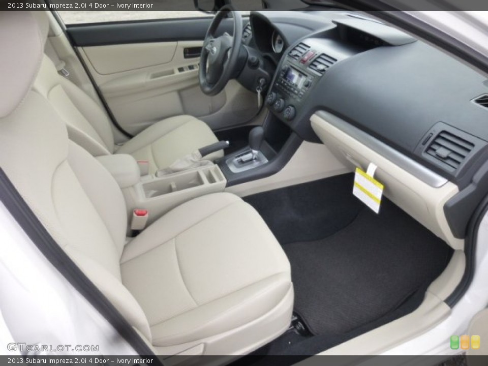 Ivory Interior Photo for the 2013 Subaru Impreza 2.0i 4 Door #78786356