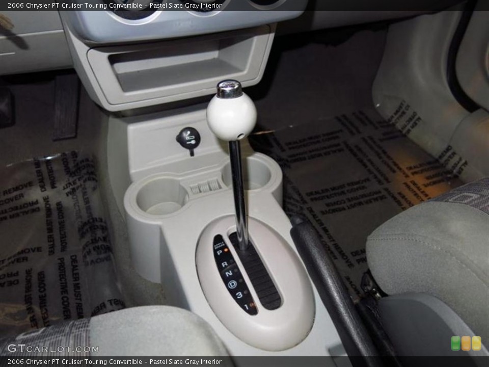 Pastel Slate Gray Interior Transmission for the 2006 Chrysler PT Cruiser Touring Convertible #78786515