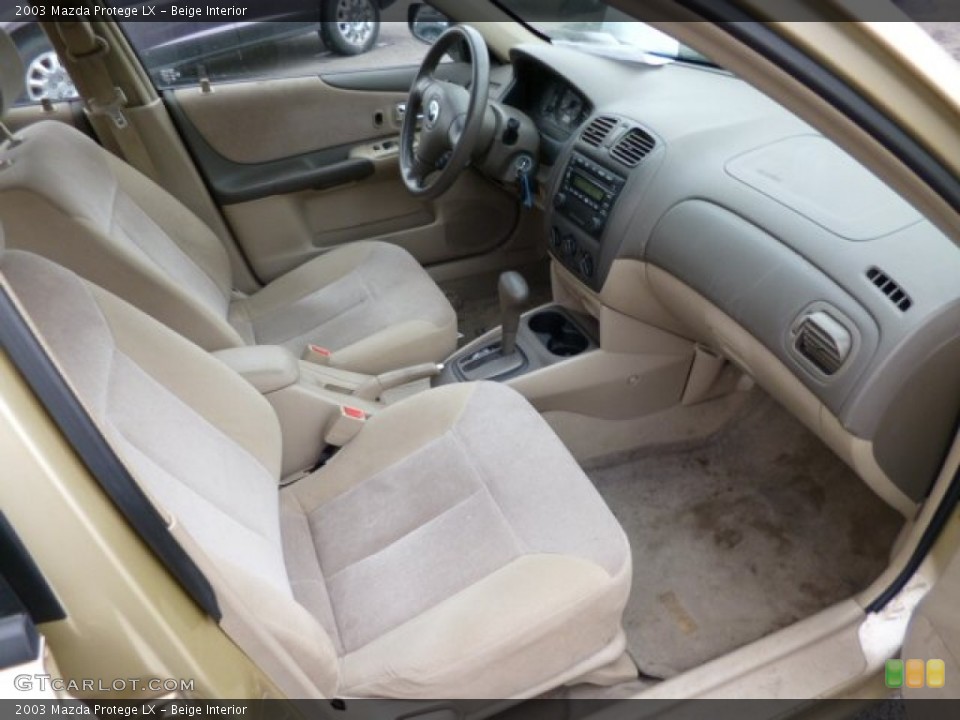 Beige Interior Photo for the 2003 Mazda Protege LX #78786516