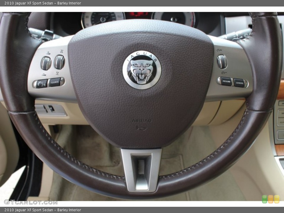 Barley Interior Steering Wheel for the 2010 Jaguar XF Sport Sedan #78786875